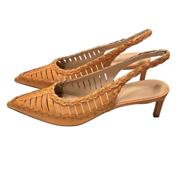 Ulla Johnson Penelope Strappy Kitten Heel in Pecan Brown NWB Size 37 or 7 - Picture 5 of 11